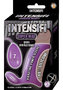 Intensifi Super Max Wired Remote Dual Vibrating Silicone Sleeve Waterproof Purple